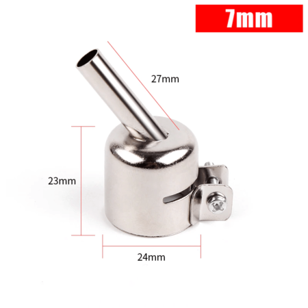 KAIGEXIN 850 Universal Hot Air Gun Head Short Welding Nozzle - 7mm