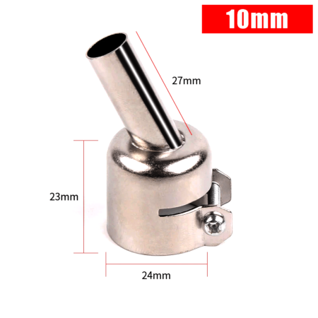 KAIGEXIN 850 Universal Hot Air Gun Head Short Welding Nozzle - 10mm