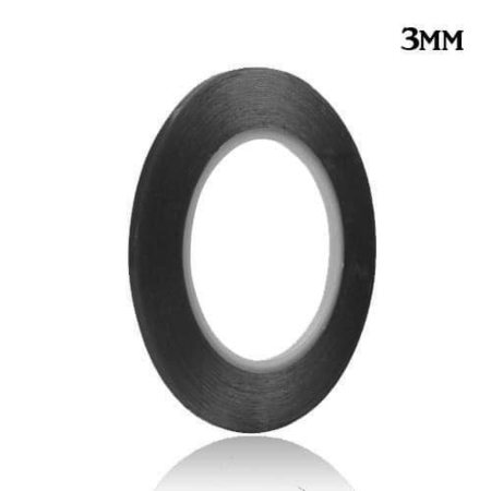 Double Side Adhesive Tape (3mm / 33m) (Black)