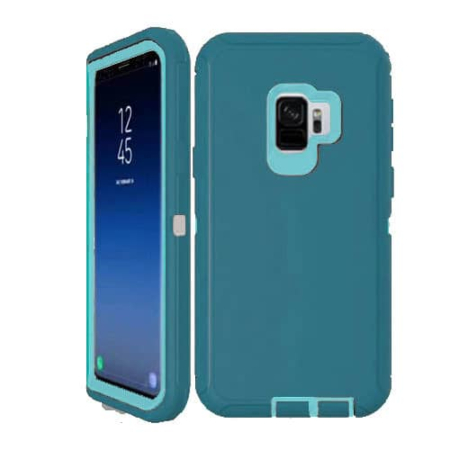 Heavy Duty Case for Galaxy S9 Plus (TEAL) (Only Ground Shipping)
