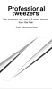 MaAnt Battle Blade-A Non-Magnetic Stainless Steel Precision Tweezer / Straight Head