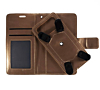 YUW-Small (4.5"-4.8") Universal Wallet Case with 360 Degree Rotating  Swivel Stand - GOLD (Only Ground Shipping)