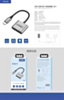 Onten 2in1 USB C to AUX + Charging Converter (with Chip) (Only Ground Shipping)