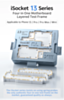 QianLi iSocket (4in1) Motherboard Layered Test Frame for iPhone 13 Mini / 13 / 13P / 13 PM