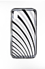 Bling Lines Pattern Hybrid Fusion Bumper Clear Crystal Case - 1 for iPhone XR (Only Ground Shipping)