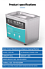 XZZ 08L Ultrasonic Cleaning Machine for Motherboard (Not Returnable) (Only Ground Shipping)