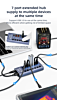 QianLi Mega-Idea K367H 7 Port Fast Charging USB Hub (Not Returnable)