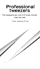 MaAnt Battle Blade-A Non-Magnetic Stainless Steel Precision Tweezer / Straight Head