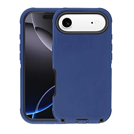 Heavy Duty Case for iPhone Air  (DARK BLUE & BLACK) (Only Ground Shipping)