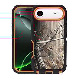 Heavy Duty Case for iPhone Air (CAMO ORANGE) (Only Ground Shipping)