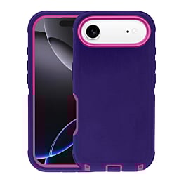 Heavy Duty Case - PURPLE & PINK for iPhone Air (Only Ground Shipping)