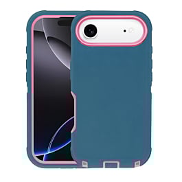 Heavy Duty Case - TEAL & PINK for iPhone Air (Only Ground Shipping)