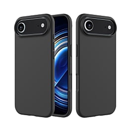 Soft Solid Silicone Case (Full Buttom Cover) - BLACK for iPhone Air (Only Ground Shipping)