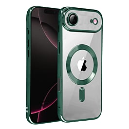 Shiny Wireless Charging Clear Case - DARK GREEN for iPhone Air (Only Ground Shipping)
