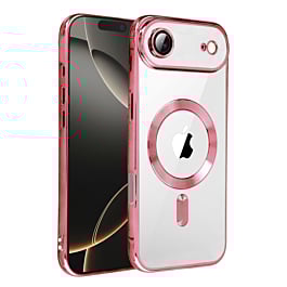 Shiny Wireless Charging Clear Case - PINK for iPhone Air (Only Ground Shipping)
