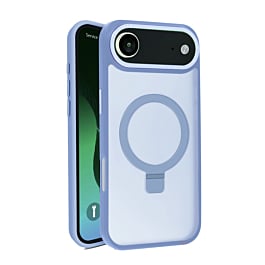 Carbon Wireless Charging Case with Ring Stand - BLUE for iPhone Air (Only Ground Shipping)