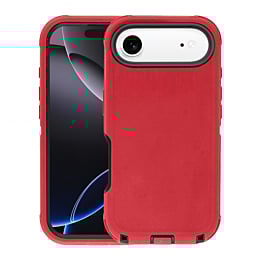 Heavy Duty Case - RED & BLACK for iPhone Air (Only Ground Shipping)