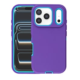 Heavy Duty Case - PURPLE for iPhone 17 Pro Max (Only Ground Shipping)