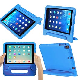 Handle Stand Shockproof Kids Case - LIGHT BLUE for iPad 5 (2017) / iPad 6 (2018) / Air 1 / Air 2 / Pro 9.7 (Only Ground Shipping)