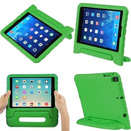 Handle Stand Shockproof Kids Case - GREEN for iPad 5 (2017) / iPad 6 (2018) / Air 1 / Air 2 / Pro 9.7 (Only Ground Shipping)