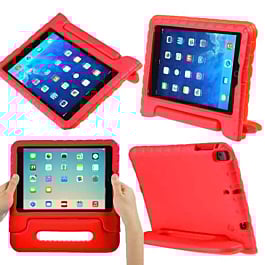 Handle Stand Shockproof Kids Case - RED for iPad 5 (2017) / iPad 6 (2018) / Air 1 / Air 2 / Pro 9.7 (Only Ground Shipping)