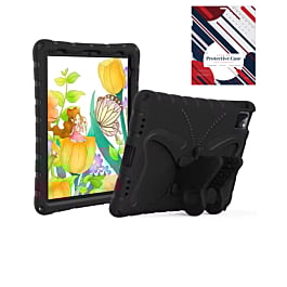 Big Butterfly Case - BLACK for iPad 10 2022 (10.9") / iPad 11 (A16) / Air 11 2024 / Air 4 / Air 5 / Pro 11 (All Models) (Only Ground Shipping)