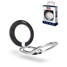 EVO PO2 Magnetic Phone Ring Compatible with Wireless Charging - PURPLE (Only Ground Shipping)