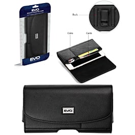 EVO 7.2" Horizontal Nylon Pouch with Card Holder (Only Ground Shipping)