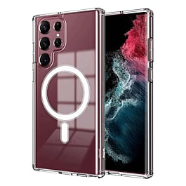 Wireless Charging Clear Case (Full Bottom Close) for Galaxy S25 Ultra (Only Ground Shipping)