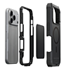 xBase by PowerPeak - MagSafe Heavy Duty Case with Belt Clip - (BLACK) for iPhone 17 Pro Max (Only Ground Shipping)