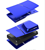 Faceplate Cover (BLUE) (4 Piece Set) for PlayStation 5 Slim Disc Edition (NO LOGO) (Only Ground Shipping)