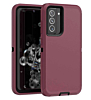 Heavy Duty Case for Galaxy S20 FE (MAROON & BLACK) (Only Ground Shipping)