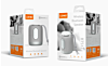 LDNIO BTS12 (2000 mAh) Bluetooth 5.0 Wireless Speaker (SILVER) (Only Ground Shipping)