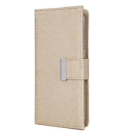 Galaxy S20 Ultra Fashion Wallet with Removable Magnet Case - GOLD (Only Ground Shipping)