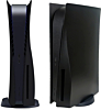 Faceplate Cover (BLACK) (2 Piece Set) for PlayStation 5 Disc Edition (NO LOGO) (Only Ground Shipping)