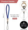 Diamond Bracelet Phone Lanyard Wristbands - BLUE (Only Ground Shipping)