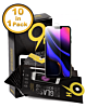 Order the Premium 2.5D Clear Tempered Glass for iPhone 13, 13 Pro, 14, or 16e – Pack of 10.