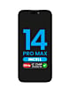 Purchase the LCD Assembly for iPhone 14 Pro Max, aftermarket Incell QV6, 90Hz, IC transfer eligible.
