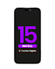 LCD Assembly for iPhone 15 (Aftermarket Incell / QV7) (IC Transfer Eligible)