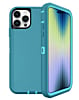 Heavy Duty Case for iPhone 15 Pro Max (TEAL) (Only Ground Shipping)