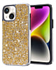 iPhone 14 Plus /15 Plus Bling Diamond Dual Layer Protection Case - GOLD (Only Ground Shipping)