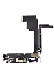 Charging Port Flex Cable for iPhone 15 Pro (WHITE TITANIUM) (Aftermarket)