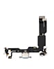 Stock up on the Charging Port Flex Cable for iPhone 15 Plus in Blue, aftermarket version.
