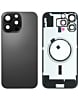 Back Glass with Frame and MagSafe Magnet for iPhone 16 Pro Max (NO LOGO) (BLACK TITANIUM)