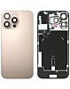 Back Glass (NO LOGO) (DESERT TITANIUM) with Frame and Wireless NFC Charging Flex and MagSafe Magnet for iPhone 16 Pro Max