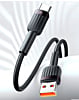 Toocki USB A-C Super Fast Charging Data Cable (BLACK / PURPLE) (100W / 7A) (6ft) (Only Ground Shipping)