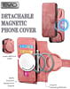 EVO Magnetic Phone Wallet Case - PINK for Universal 6.1" (Only Ground Shipping)