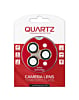 Purchase the Quartz HD Tempered Glass with Metal Ring in Gold for iPhone 16 Pro and 16 Pro Max Back Camera.