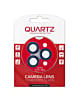 Purchase the QUARTZ HD tempered glass in Blue with glitter diamond camera lens for the iPhone 14 Pro and 14 Pro Max back camera.