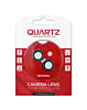 Purchase the Quartz HD tempered glass with glitter diamond camera lens for iPhone 15 and 15 Plus back camera, black.